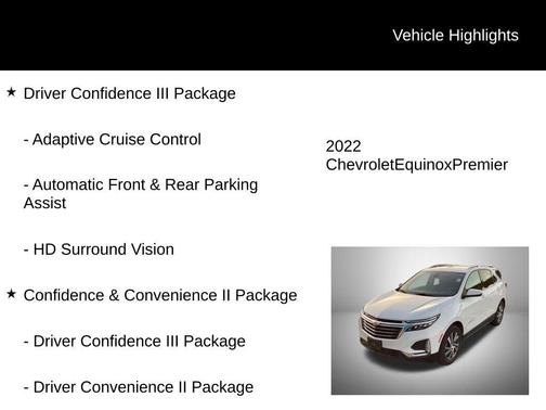 2022 Chevrolet Equinox Premier w/1LZ