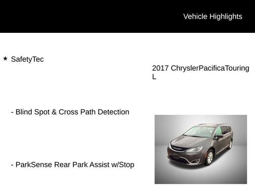 2017 Chrysler Pacifica Touring-L