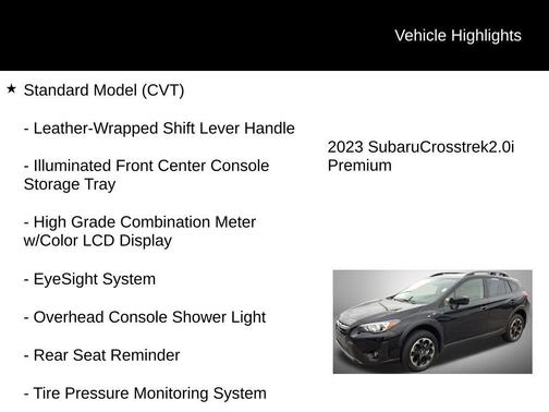 2023 Subaru Crosstrek Premium