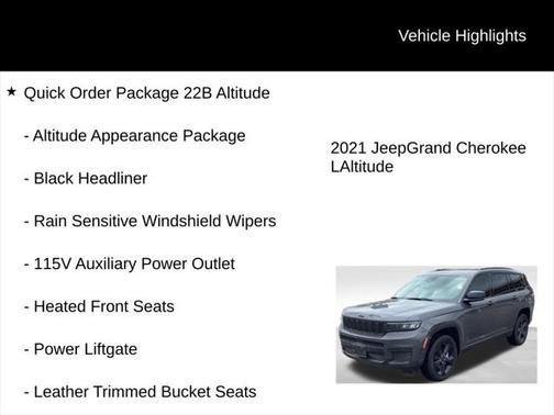 2021 Jeep Grand Cherokee L Altitude