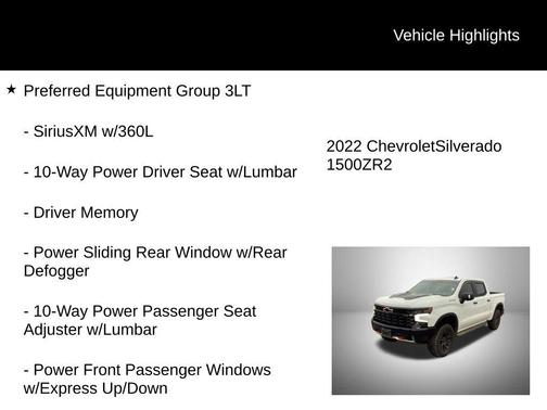 2022 Chevrolet Silverado 1500 ZR2