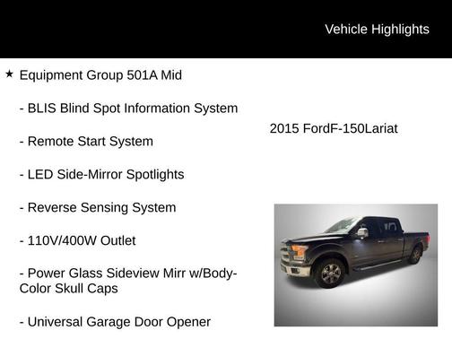 2015 Ford F-150 Lariat