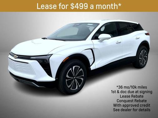 Summit White 2026 Chevrolet Blazer EV AWD LT