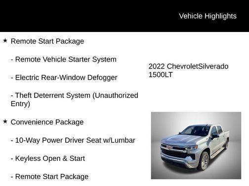 2022 Chevrolet Silverado 1500 LT