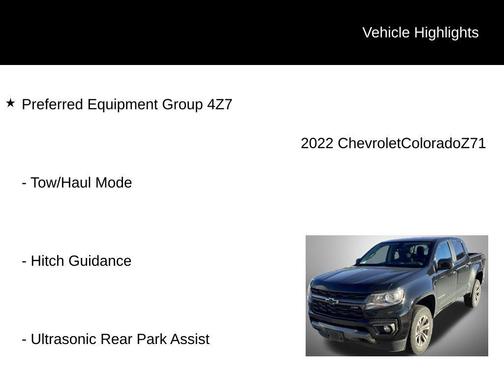 2022 Chevrolet Colorado Z71