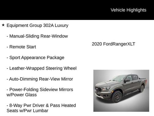 2020 Ford Ranger XLT