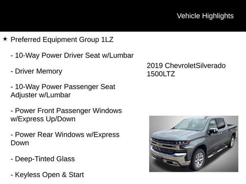 2019 Chevrolet Silverado 1500 LTZ
