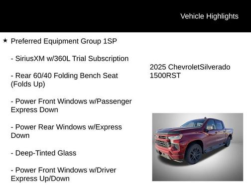 2025 Chevrolet Silverado 1500 RST