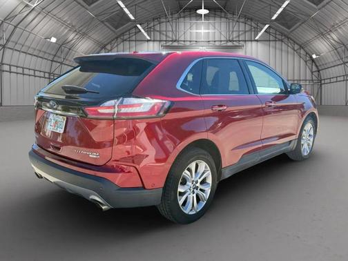 Ruby Red Metallic Tinted Clearcoat 2019 Ford Edge Titanium