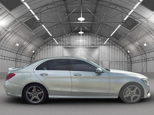 Silver 2018 Mercedes-Benz C-Class C 300 Sedan 4D