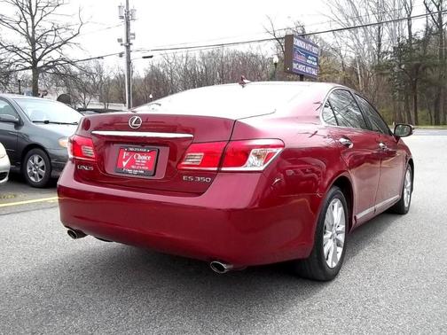 Maroon 2010 Lexus ES 350