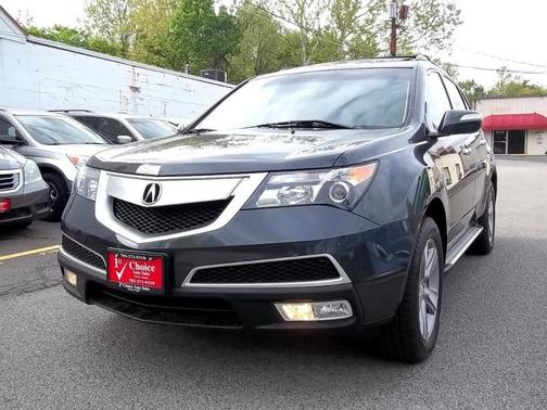 Gray 2013 Acura MDX 3.7L