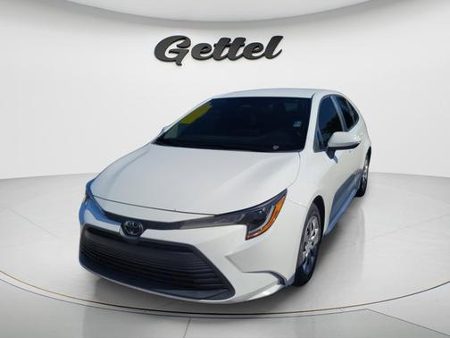 White 2024 Toyota Corolla LE