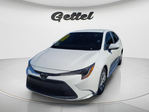 White 2024 Toyota Corolla LE