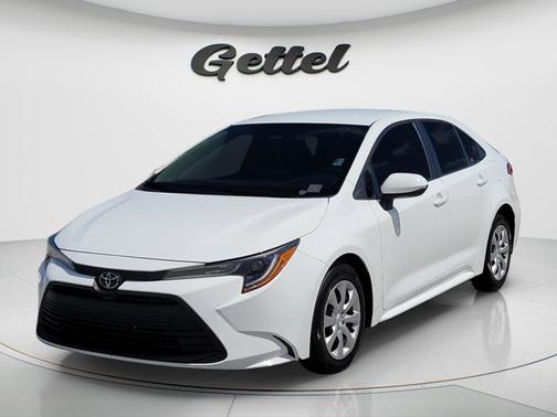 White 2024 Toyota Corolla LE