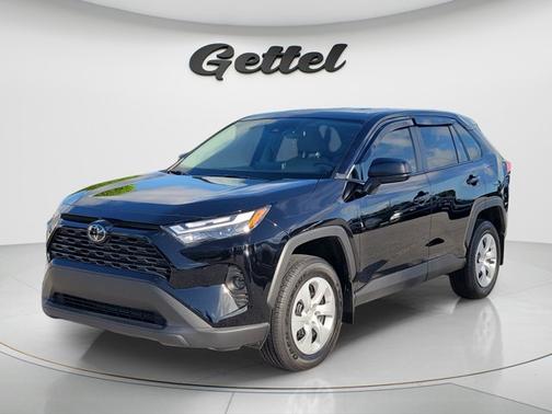 Midnight Black Metallic 2025 Toyota RAV4 LE