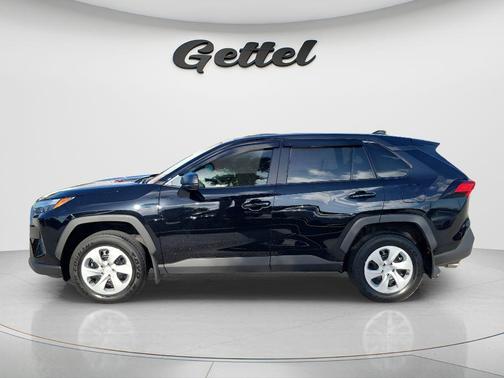 Midnight Black Metallic 2025 Toyota RAV4 LE