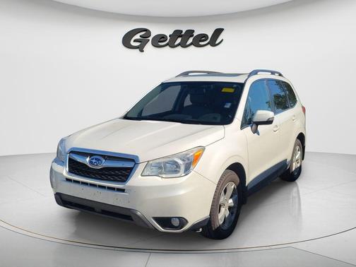 Satin White Pearl 2014 Subaru Forester 2.5i Touring