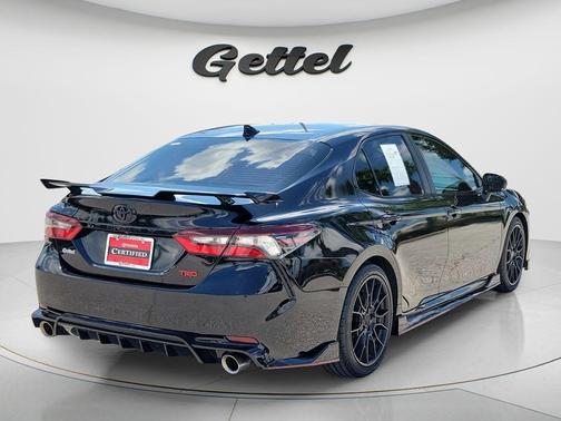 Midnight Black Metallic 2022 Toyota Camry TRD V6