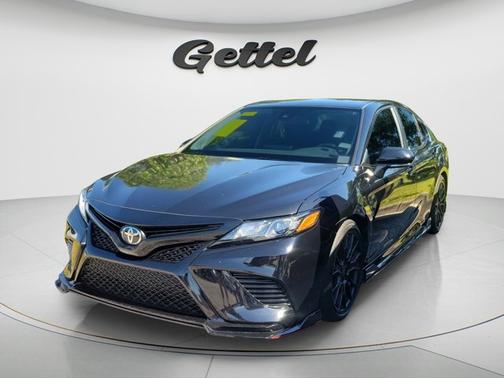 Midnight Black Metallic 2022 Toyota Camry TRD V6