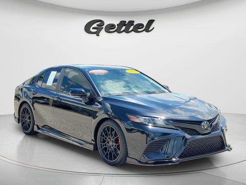 Midnight Black Metallic 2022 Toyota Camry TRD V6