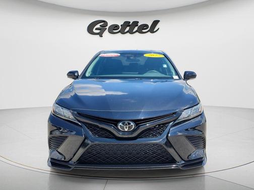 Midnight Black Metallic 2022 Toyota Camry TRD V6