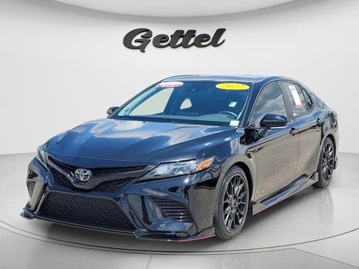 Midnight Black Metallic 2022 Toyota Camry TRD V6