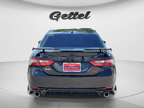 Midnight Black Metallic 2022 Toyota Camry TRD V6