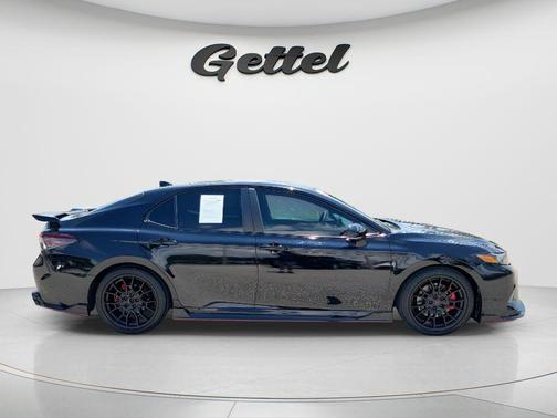 Midnight Black Metallic 2022 Toyota Camry TRD V6