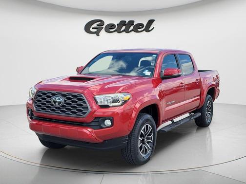 Barcelona Red Metallic 2021 Toyota Tacoma TRD Sport