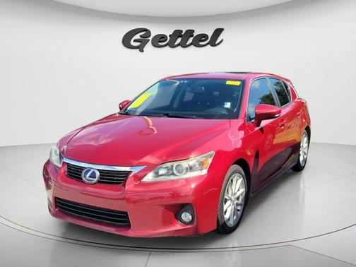Matador Red Mica 2011 Lexus CT 200h Premium