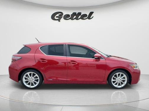 Matador Red Mica 2011 Lexus CT 200h Premium