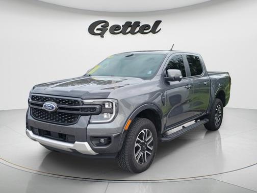 Gray Metallic 2024 Ford Ranger Lariat