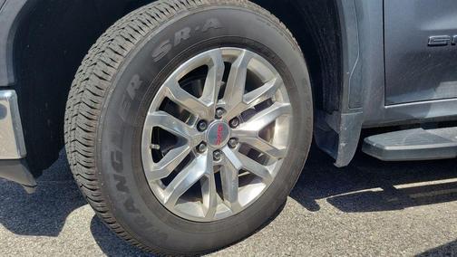 Steel Metallic 2021 GMC Sierra 1500 SLT