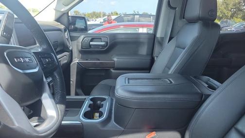 Steel Metallic 2021 GMC Sierra 1500 SLT