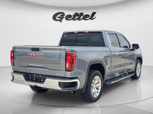 Steel Metallic 2021 GMC Sierra 1500 SLT
