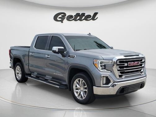 Steel Metallic 2021 GMC Sierra 1500 SLT
