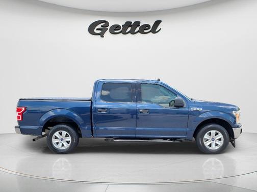 Blue 2019 Ford F-150 XLT