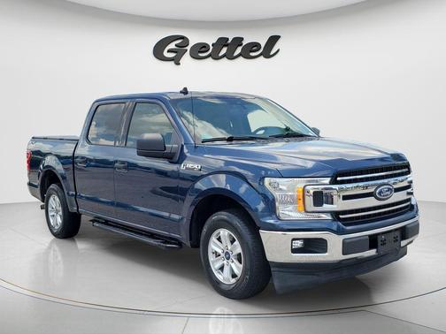 Blue 2019 Ford F-150 XLT