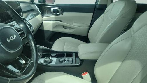 Blue 2023 Kia Sorento Hybrid EX