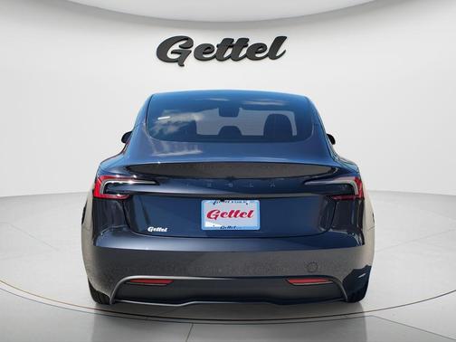 Stealth Gray 2025 Tesla Model 3 Long Range