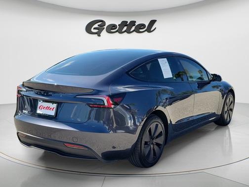 Stealth Gray 2025 Tesla Model 3 Long Range
