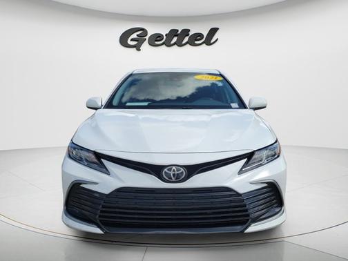 Super White 2021 Toyota Camry LE