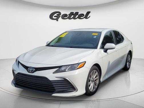 Super White 2021 Toyota Camry LE