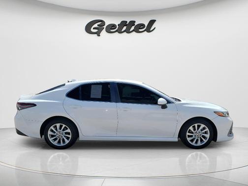 Super White 2021 Toyota Camry LE