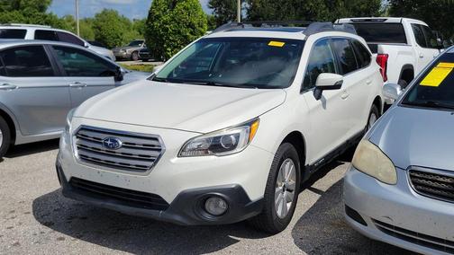 Crystal White Pearl 2017 Subaru Outback 2.5i Premium