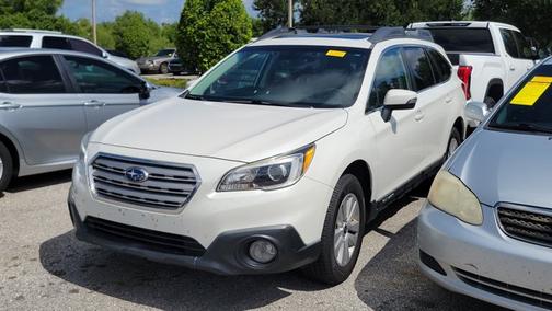 Crystal White Pearl 2017 Subaru Outback 2.5i Premium