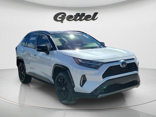 Midnight Black Metallic 2023 Toyota RAV4 Hybrid XSE