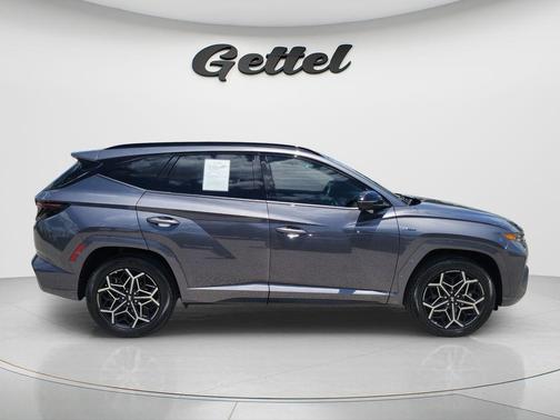 Titanium Gray 2024 Hyundai TUCSON Hybrid N Line