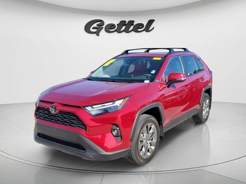 Red 2025 Toyota RAV4 XLE Premium